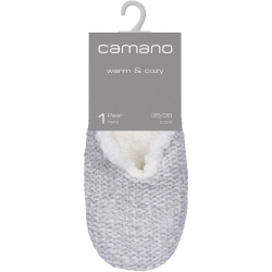 camano Cosy Bouclé Slipper Hausschuhe Damen