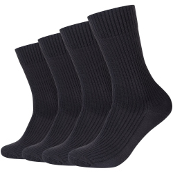 4er Pack s.Oliver Originals Bio-Baumwolle Rib Crew Socken