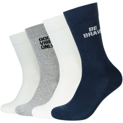 4er Pack s.Oliver Originals Bio-Baumwolle Tennissocken