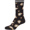 4er Pack camano Silky Touch Lurex Leopard Crew Socken Damen