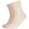 2er Pack camano Cosy Wool Rib Socken