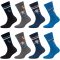 8er Pack camano Soft Bio-Baumwolle Crew Socken Jungen 5527 - daphne 27-30