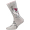 8er Pack camano Soft Bio-Baumwolle Crew Socken Mädchen 9200 - fog melange 27-30