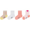 4er Pack camano Soft Bio-Baumwolle Full Terry Antirutsch Baby-Socken 4117 - pink dogwood 15-18