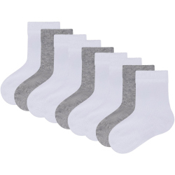 9er Pack camano Soft Bio-Baumwolle Baby-Socken 1000 -...