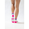 3er Pack camano Performance Quarter Trainingssocken 0420 - knockout pink 39-42