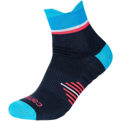 3er Pack camano Performance Quarter Trainingssocken 5577 - dark saphire 43-46