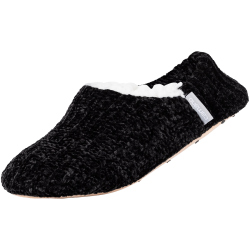 camano Cosy Velvet Slipper Hausschuhe Damen 9999 - black...