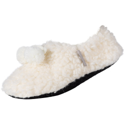 camano Cosy Bouclé Slipper Hausschuhe Damen 1030 -...