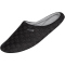 camano Cosy Checked Homeslipper Hausschuhe Herren 9999 - black 41-42