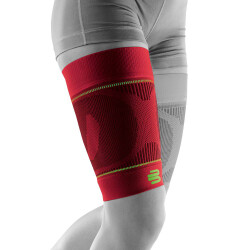 BAUERFEIND Sports Kompressionsbandage Oberschenkel rot,...