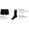 2er Pack camano Comfort Baumwolle Boxershorts & Socken in Geschenkbox Herren 9997 - black mix M