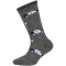 6er Pack s.Oliver Originals Bio-Baumwolle Motif Crew Socken Jungen 9700 - dark grey melange 31-34