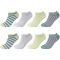 8er Pack s.Oliver Essentials Originals Patterned Sneakersocken 7814 - sea spray 43-46