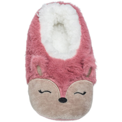 s.Oliver Cosy Motif Hausschuhe Kinder 4490 - rose wine 25-28