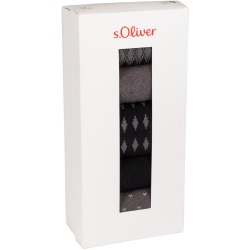 5er Pack s.Oliver Essentials Socken in Geschenkbox 9730 -...