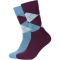 2er Pack camano Soft Classic Argyle Crew Socken Herren 4985 - nightshade 43-46