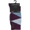 2er Pack camano Soft Classic Argyle Crew Socken Herren 4985 - nightshade 43-46