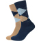 2er Pack camano Soft Classic Argyle Crew Socken Herren 5790 - insignia blue 43-46