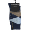 2er Pack camano Soft Classic Argyle Crew Socken Herren 5790 - insignia blue 43-46