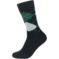 4er Pack camano Soft Classic Argyle Crew Socken Herren 7657 - botanical garden 43-46