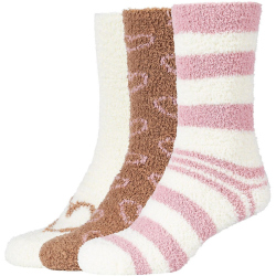 3er Pack camano Sustainable Cosy Patterned Socken in...