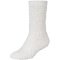 3er Pack camano Sustainable Cosy Fuzzy Crew Socken Damen 1030 - egret 35-38