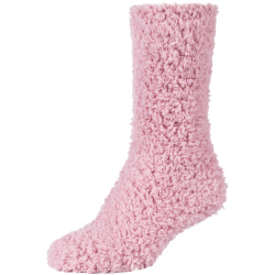 3er Pack camano Sustainable Cosy Fuzzy Crew Socken Damen...