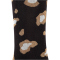 4er Pack camano Silky Touch Lurex Leopard Crew Socken Damen 9999 - black 35-38