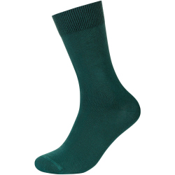 3er Pack camano Comfort Baumwoll Crew Socken 7657 - botanical garden 43-46