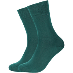 2er Pack camano Soft Crew Socken 7657 - botanical garden...