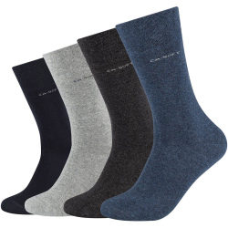 4er Pack camano Soft Socken in Geschenkbox 5700 - jeans...