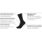 2er Pack camano Soft Bamboo 3in1 Tencel Wool Socken 9999 - black 35-38