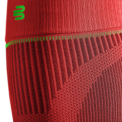 BAUERFEIND Sports Kompressionsbandage Wade rot, short, Gr. S