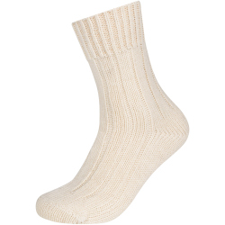 2er Pack camano Cosy Wool Rib Socken 1030 - egret 35-38