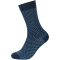 5er Pack camano Soft Patterned Minimal Crew Socken Herren 5578 - dark sapphire 39-42