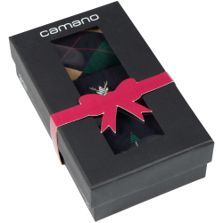 3er Pack camano Soft Christmas Socken in Geschenkbox...