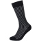 4er Pack camano Soft Shadow Bold Stripes Crew Socken Herren 9999 - black 39-42