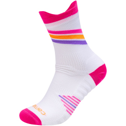 3er Pack camano Performance Light Crew Trainingssocken 0420 - knockout pink 43-46