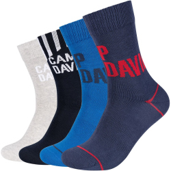4er Pack CAMP DAVID Casual Legend Crew Socken Herren 3492...