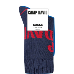 4er Pack CAMP DAVID Casual Legend Crew Socken Herren 3492...
