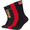4er Pack CAMP DAVID Casual Legend Crew Socken Herren 9997 - mindset black 39-42