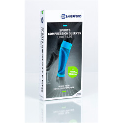 BAUERFEIND Sports Kompressionsbandage Wade pink, short, Gr. S