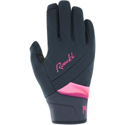 Roeckl Sports Waldau 2 Fahrradhandschuhe Damen 9304 - black/bubblegum 6