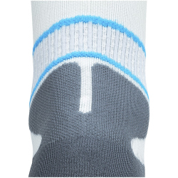 BAUERFEIND Run Performance Mid Cut Laufsocken Herren wei&szlig; 38-40