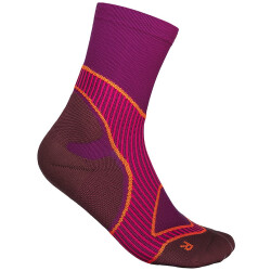 BAUERFEIND Run Performance Mid Cut Laufsocken Damen pink...