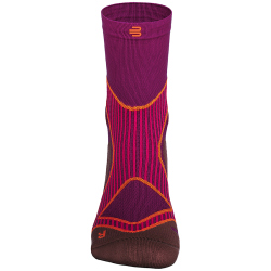 BAUERFEIND Run Performance Mid Cut Laufsocken Damen pink 35-37