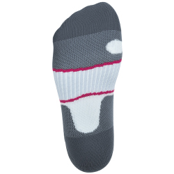 BAUERFEIND Run Performance Mid Cut Laufsocken Damen wei&szlig; 35-37
