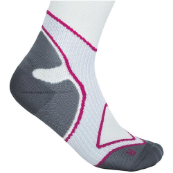 BAUERFEIND Run Performance Mid Cut Laufsocken Damen wei&szlig; 35-37