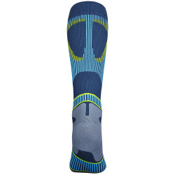 BAUERFEIND Run Performance Kompressions Laufsocken Herren blau S 38-40